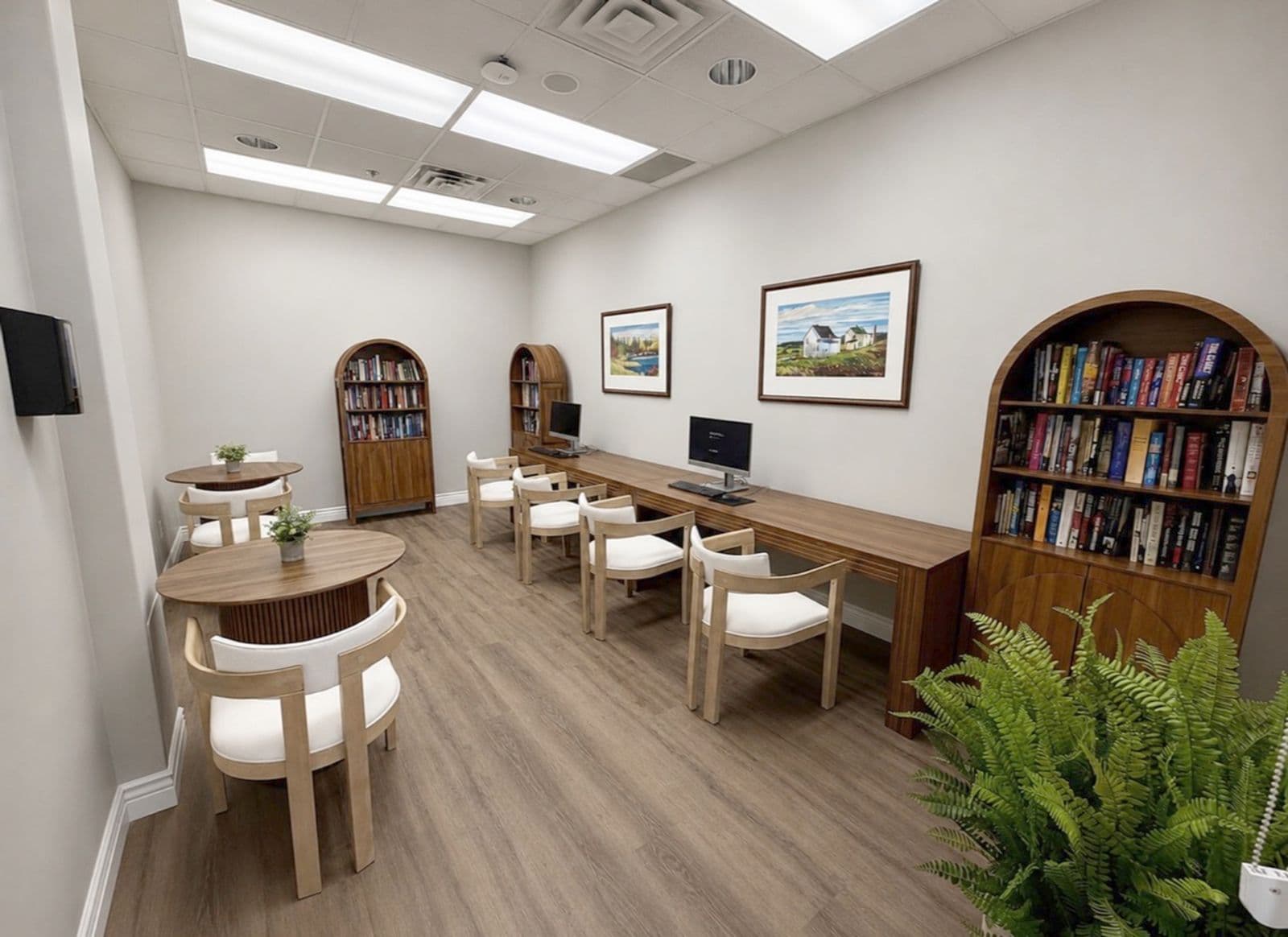 A quiet place to read, learn, and connect.