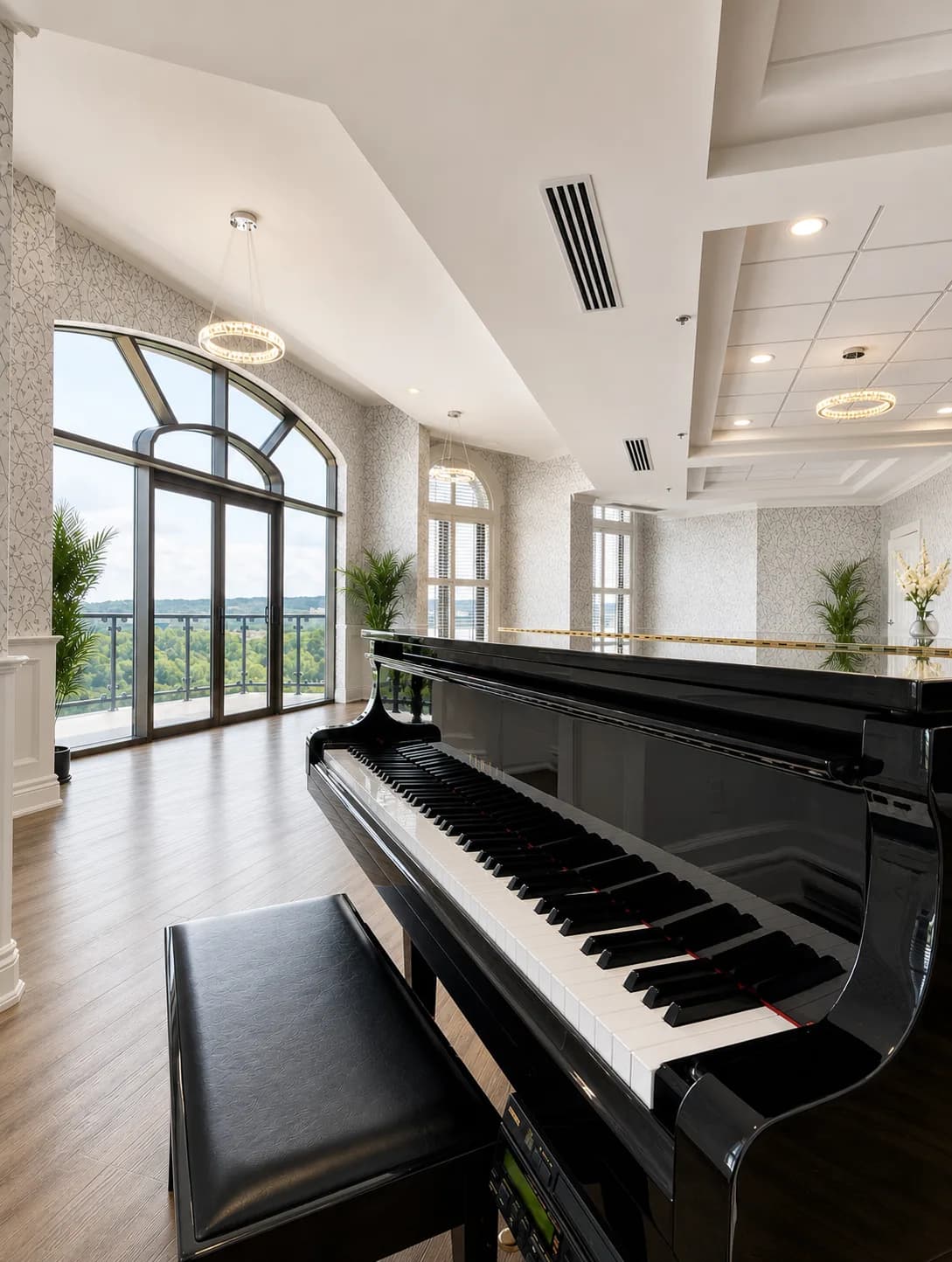 A private suite at Kenny's Pond